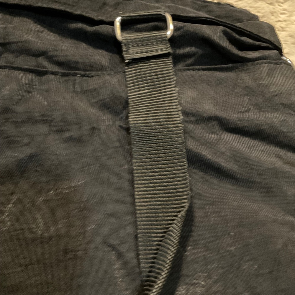 Baggalini Travel Tote‎ Purse Black Nylon Travel Lightweight 12x16 - Picture 7 of 10